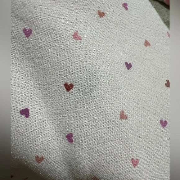 Cat & Jack Light Pink Heart Hoodie - Picture 6 of 10